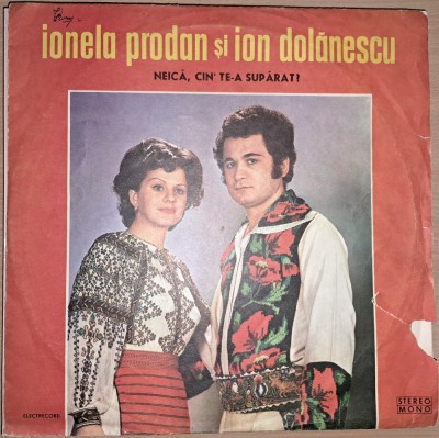 Disc Vinil Ionela Prodan Și Ion Dolănescu - Electrecord-EPE 01360 foto