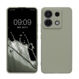 Husa Kwmobile pentru Xiaomi Redmi Note 13 Pro 5G/Poco X6, Verde, Silicon, KWM000020LD003C, Carcasa