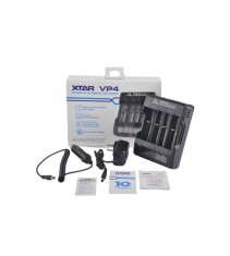 XTAR VP4 IMR incarcator baterii litiu cu 4 canale si ecran LCD