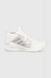 adidas Performance pantofi de antrenament Crazyflight Mid culoarea alb