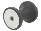 Atenuator Vibratii M8 40mm Guma DVC.2-40-20-48-M8-23-40 ELenh+GANTER