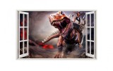 Cumpara ieftin Sticker decorativ cu Dinozauri, 85 cm, 4380ST
