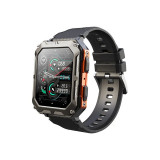 Ceas smartwach, C20Pro, Ecran 1.83inch, apel bluetooth, ritm cardiac, tensiune, IP68, Android 6.0, IOS 9.0, Portocaliu