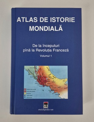 Hermann Kinder Atlas de istorie mondiala De la inceputuri pana la Revolutia Franceza foto