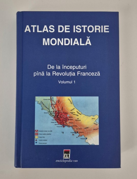 Hermann Kinder Atlas de istorie mondiala De la inceputuri pana la Revolutia Franceza
