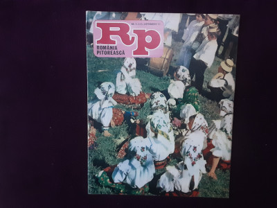 Revista Romania Pitoreasca Nr.9 - septembrie 1981 foto
