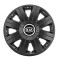 Set 4 capace roti Cosmos Negru R15, pentru gama auto Kia