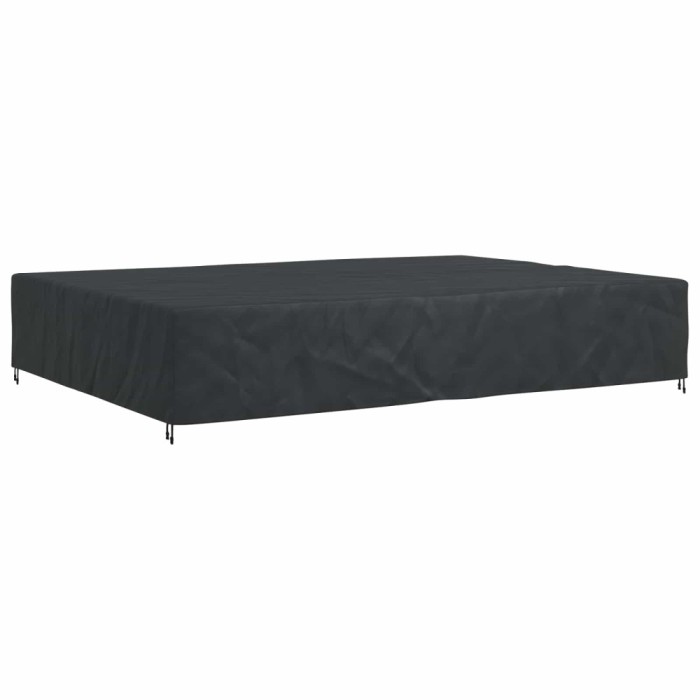 vidaXL Husă pentru mobilă Simplu Negru 400 x 300 x 70 cm 210D 4105870