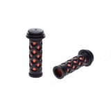 Set mansoane biciclete copii, culoare negru/portocaliu, 85mm Cod:AWR2244O