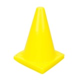 Set de 4 conuri, YG Sport, Obstacle Soccer, 18 cm, Galben