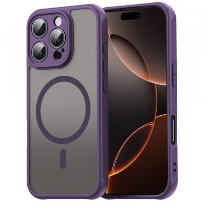 Husa MagSafe pentru Samsung Galaxy XCover7 Pro, Techsuit, HaloFrost II, Mov foto