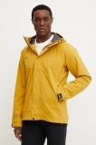Hagl&ouml;fs geaca de ploaie Breeze barbati, culoarea galben, 607680