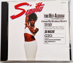 cd SINITTA The Hit Album _ Chic Germania 1987 _ NM / VG+ synth pop foto