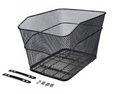 Cos biciclete spate, 29 x 39 x 25 cm, culoare negru Cod:AWR1969 foto