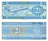 Antilele Olandeze 2 1/2 GuldenI 1970 P-21a UNC