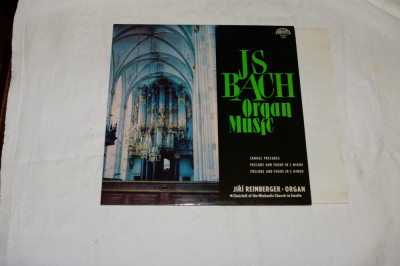 J S Bach - Organ music - Jiri Reinberger Organ - Supraphon foto