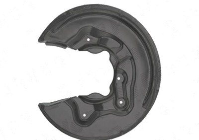 Protectie stropire disc frana Audi A3 (8p), 05.2003-04.2008, Spate, Stanga, aluminiu foto
