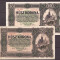 Ungaria 1920 - 20 korona, lot 2 buc, nuante diferite!