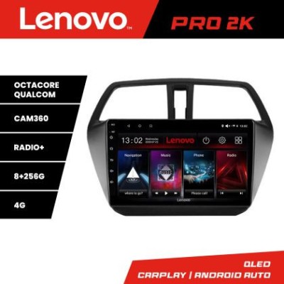 Navigatie Suzuki S-Cross Lenovo Kit-337 8 core QLED 2K 8+256 360 Android Waze USB Navigatie Internet Youtube Radio CarStore Technology foto