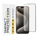 Folie sticla iPhone 15 Pro Max Asteroid GSM ESD Glass, negru