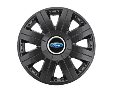 Set 4 capace roti Cosmos Negru R15, pentru gama auto Ford foto