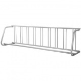 Suport pentru 9 biciclete, demontabil, Otel galvanizat, 283.5 x 67.3 x 74.3 cm, VivaTechnix