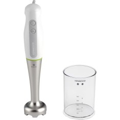 Mixer vertical Kenwood Triblade HDP106WG, 600 W, 0.5 l, 1 viteza si Turbo, Alb/Gri