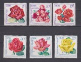 DDR 1972 FLORA MI. 1763-1768 MNH, Nestampilat