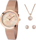 Cumpara ieftin Ceas Barbati, Accurist, Contemporary A-8128G.02, Set cu Pandantiv si cercei - Marime universala