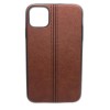 Husa telefon Silicon iPhone 12 Pro Max 6.7 brown leather