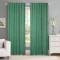 Draperie tip tesatura in cu rejansa transparenta cu ate pentru galerie, Madison, 150x245 cm, densitate 700 g/ml, Fahim, 1 buc