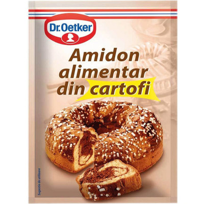 Amidon Alimentar din Catofi Dr. Oetker, 75 g, Amidon din Cartofi, Amidon Cartofi, Amidon pentru Prajituri, Amidon Bucatarie, Amidon Gatit, Amidon Uz A foto