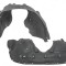 Carenaj aripa interioara, aparatori noroi Jeep Grand Cherokee (Wk2), 07.2010-07.2013, fata, Stanga, LAREDO, Limited, Overland, PET