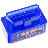 Cumpara ieftin Interfata pentru diagnoza auto OBD II, ELM 327 mini v 2.1, Bluetooth, Albastru, Oem