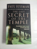 THE LAST SECRET OF THE TEMPLE - PAUL SUSSMAN