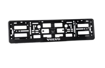Set 2 suporturi numar inmatriculare personalizat - Volvo foto