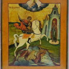 Sfantul Gheorghe Ucigand Balaurul, Scoala Ruseasca, Secol 19