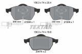 Set placute frana TEXTAR 2193801