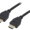 Cablu HDMI 2.1 HDCP 2.2 PVC Negru