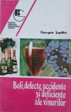 Boli, defecte, accidente si deficiente ale vinurilor - Georgeta Septilici