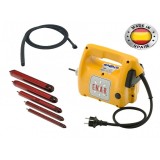Vibrator beton ENAR model AVMU cu ax flexibil de 4m si cap vibrare 58mm, tensiune de alimentare 230V