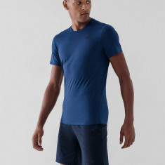 Tricou de antrenament regular cu uscare rapidă pentru bărbați - bleumarin