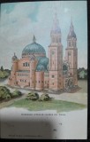 Carte postala, Sibiu Catedrala ortodoxa romana, 1923