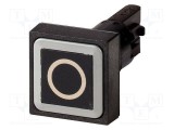 Comutator acționat prin apăsare 16mm negru EATON ELECTRIC RMQ-16
