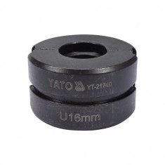 Capete de presare U16 pentru inele interschimbabile Yato YT-21740