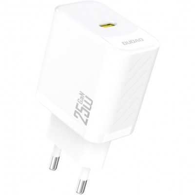 Incarcator Retea Dudao A27, 25W, 3A, 1 x USB-C, Alb foto