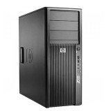 Unitate PC Second Hand, HP Z200 WORKSTATION TOWER, Procesor I5 660, Memorie RAM 8 GB, SSD 256 GB NOU, DVD/RW