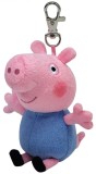 Plus Breloc Ty 8.5cm Beanie Bellies Peppa Pig George, Breloc 8.5Cm