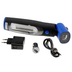 Lampa lucru 15SMD+1LED Osram Lampa Lucru 15smd+1led Osram, Indicator De Incarcare Incorpat Baterii Led Indicator, Rezistent La Apa Ip54, NTY EZ-IL94