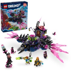 LEGO&reg; DREAMZzz - Corbul de la miezul noptii al vrajitoarei din Never 71478, 1203 piese